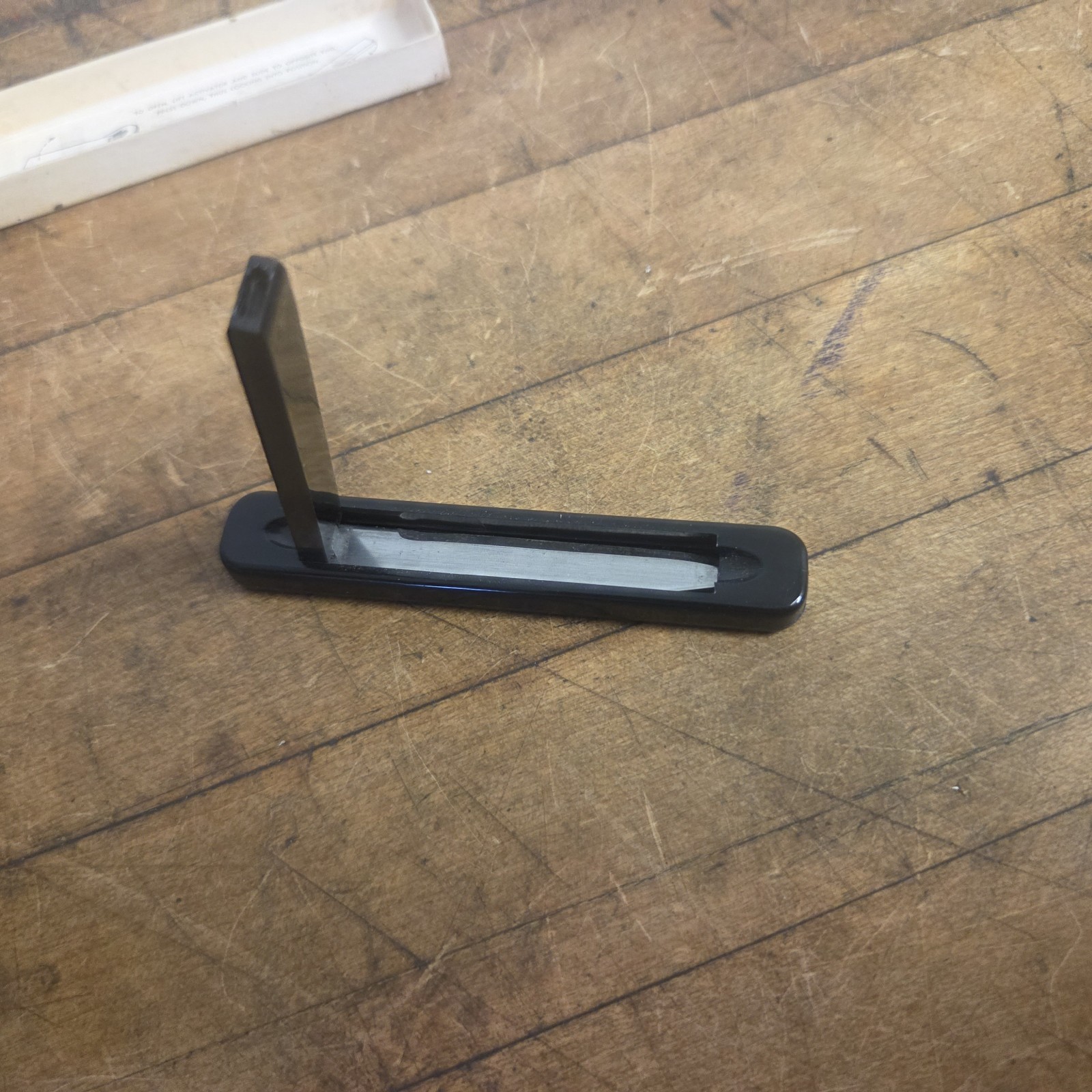 Vintage Advertising Chicago Fire Brick CO. Pocket Knife Slide Out Blade
