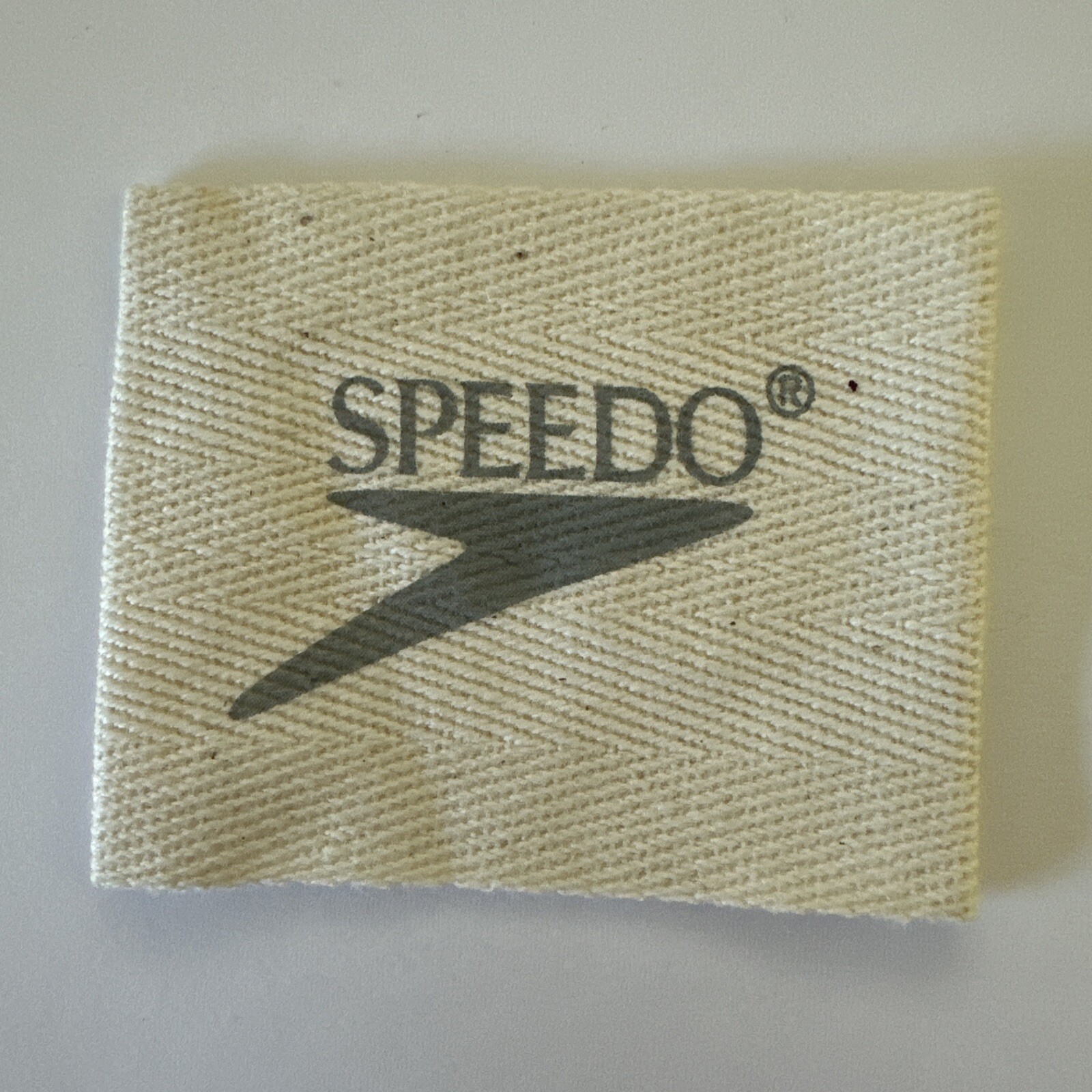 Vintage SPEEDO Athletic Fitness Swim Unused Clothing Tags Labels Patches