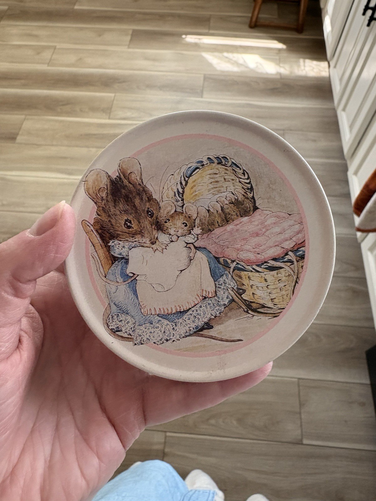 Vintage The World Of Beatrix Potter Peter Rabbit Tin Round 1992 (empty)