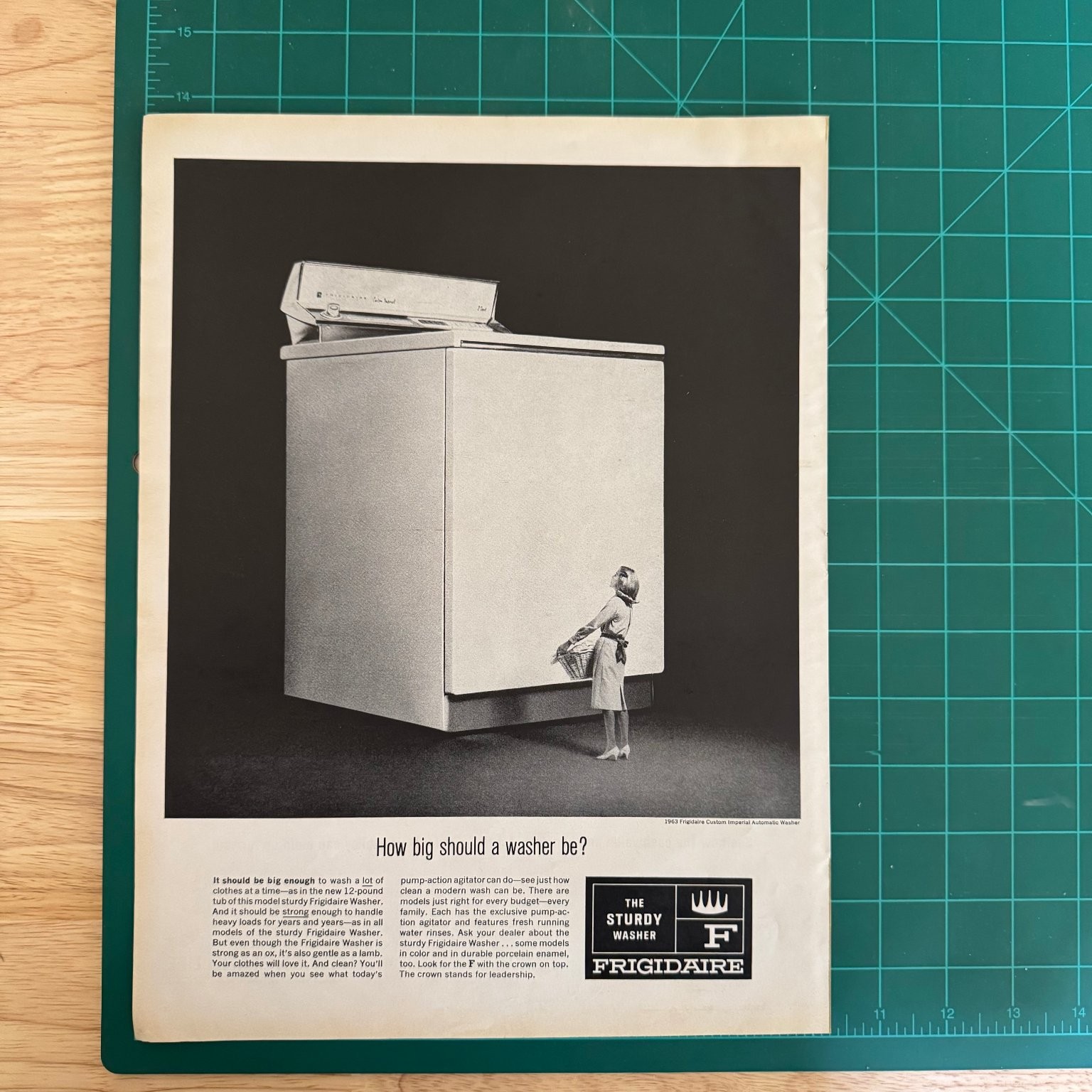 Frigidaire Magazine Ad Automatic Washer General Motors 1963 Appliances