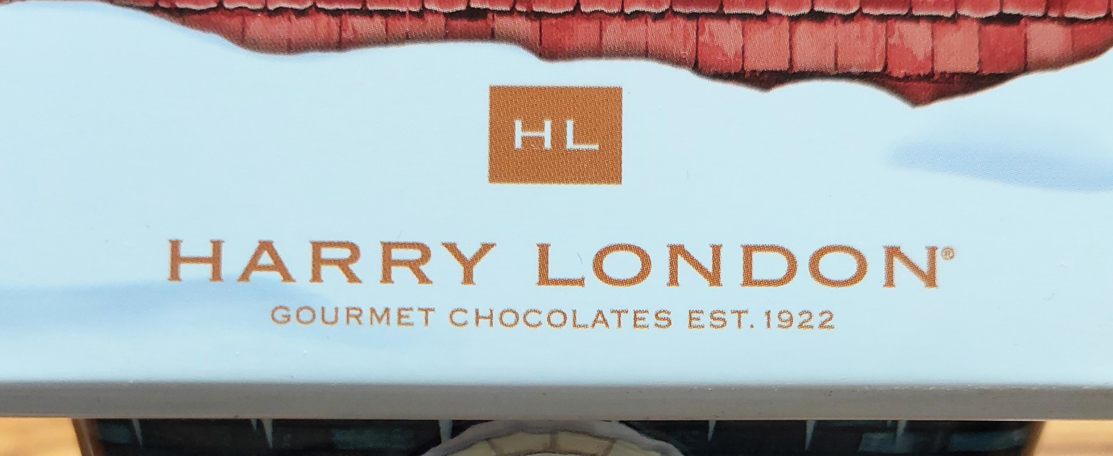 Harry London, Fannie May 2014 tin Christmas Village Anniversary Edition Set (5)