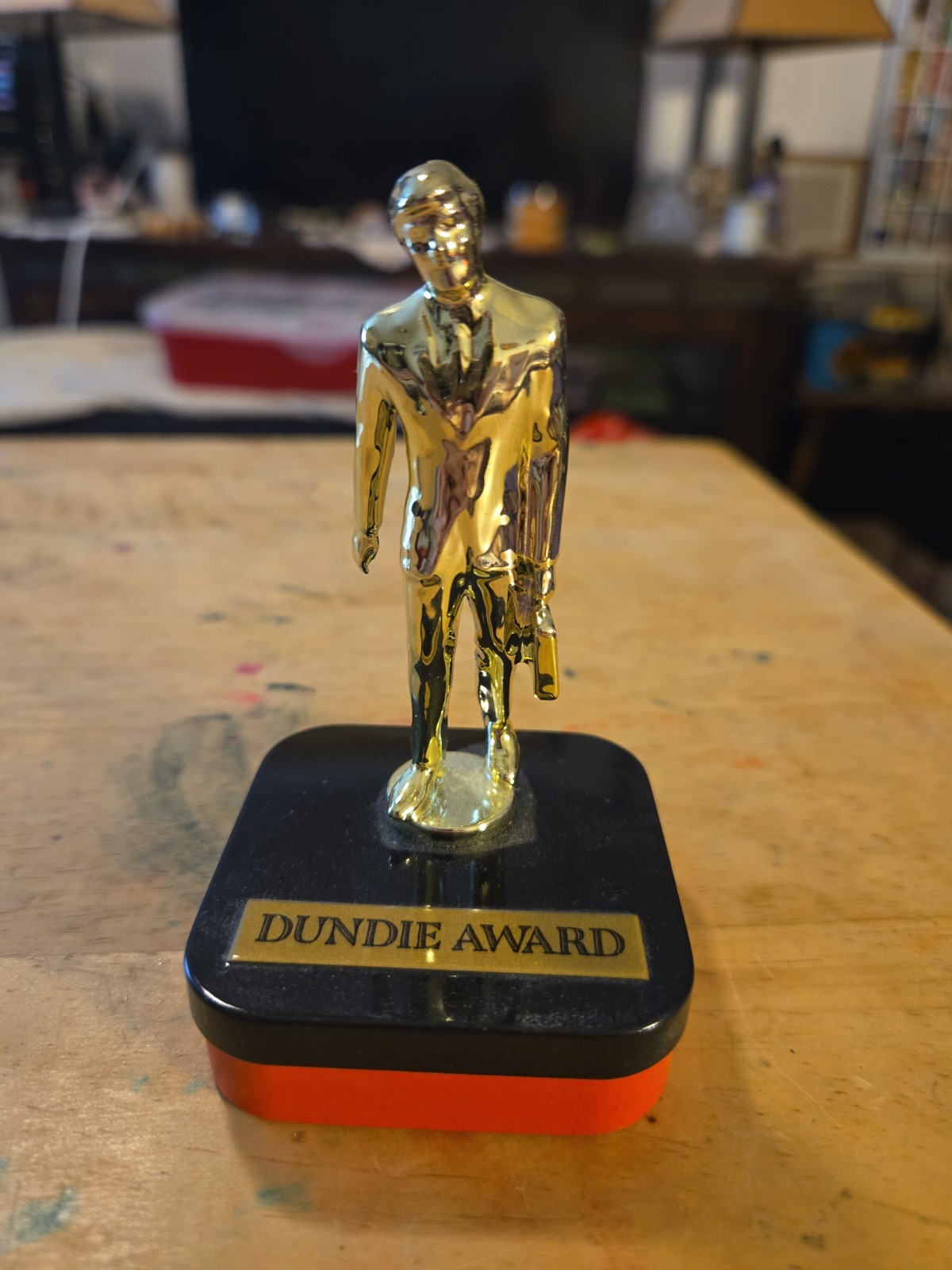 Boston America Corp “The Office” Collectible Dundie Award Tin! EMPTY! NO CANDY!