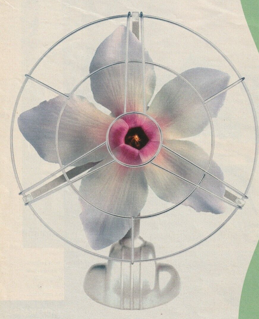Vintage printed ad glad plug-in scented oil fan 11×8 inGlade Plugins Scented Oil