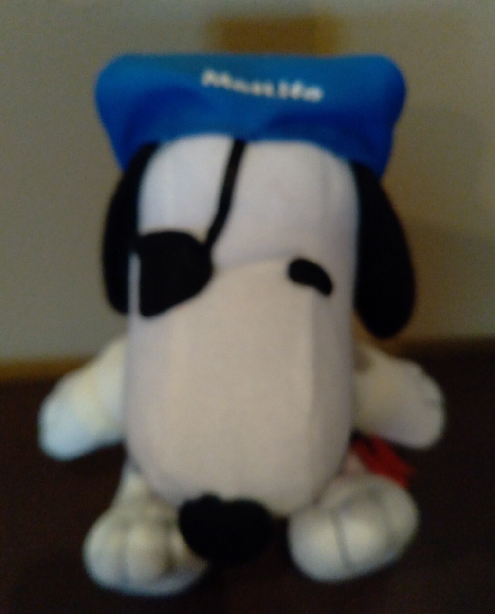 Metlife Peanuts Snoopy Pirate Plush Toy 7″ With Skull & Cross Bone & Eye Patch