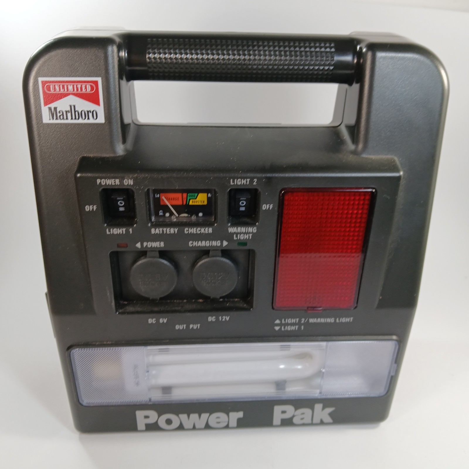 Vintage Marlboro Unlimited Power Pack Booster Battery Jumper Cables Promo
