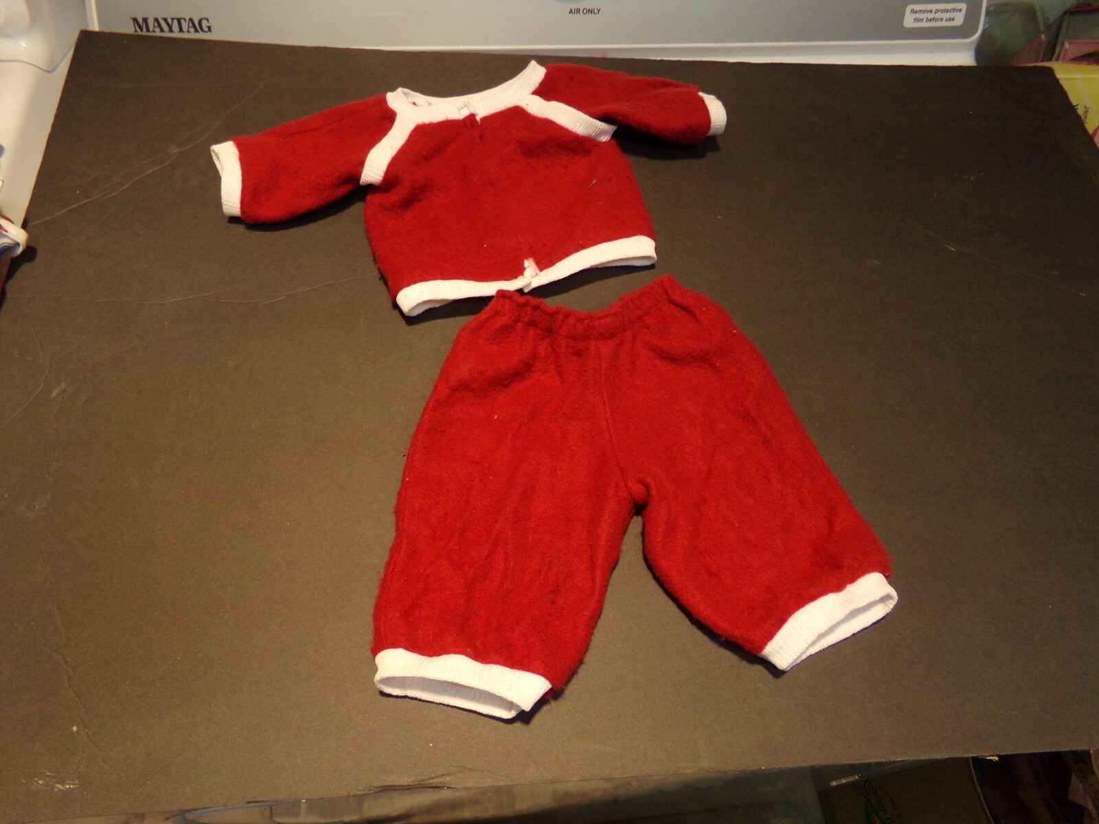 KIDS doll KID play outfit red