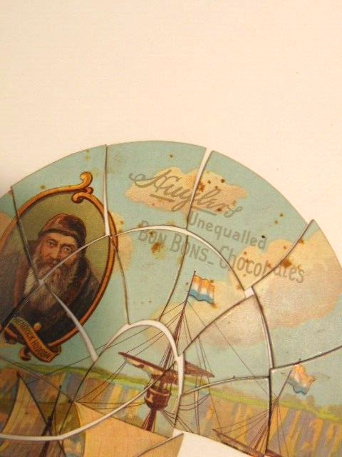 Vintage Huyler’s Bonbon & Chocolates promotional Henry Hudson jigsaw puzzle