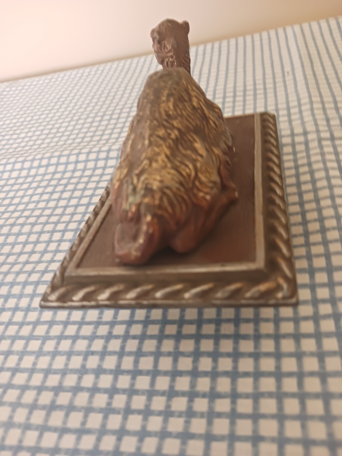Antique 1920’s Shriners Metal Camel Ink Blotter Fraternal Order Masons