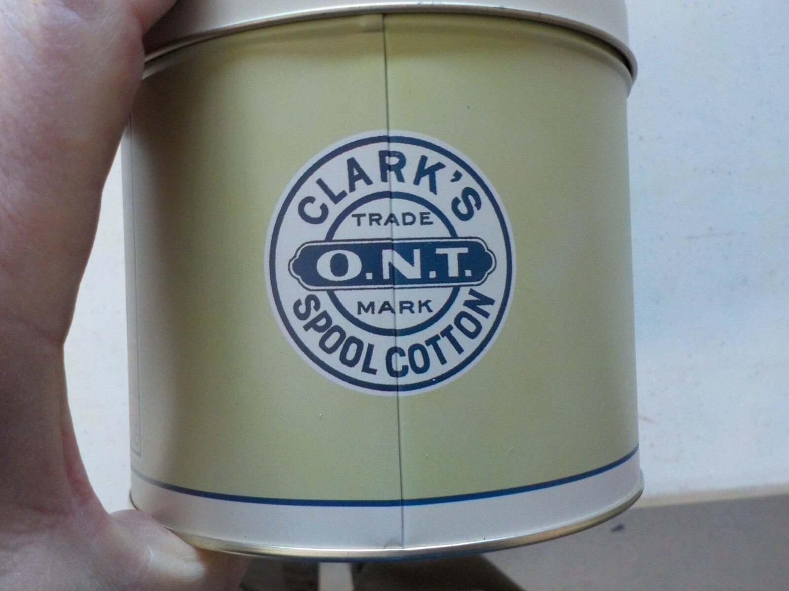 The Tin Box Co. Clark’s Mile-End Spool Cotton Tin (SM)