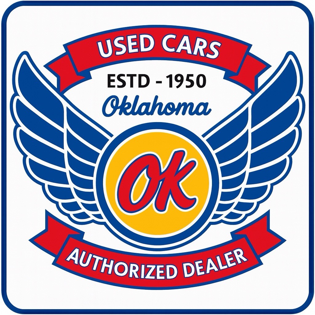Retro Style Ok Used Cars 12 Inches Square Garage Wall Quality Sign