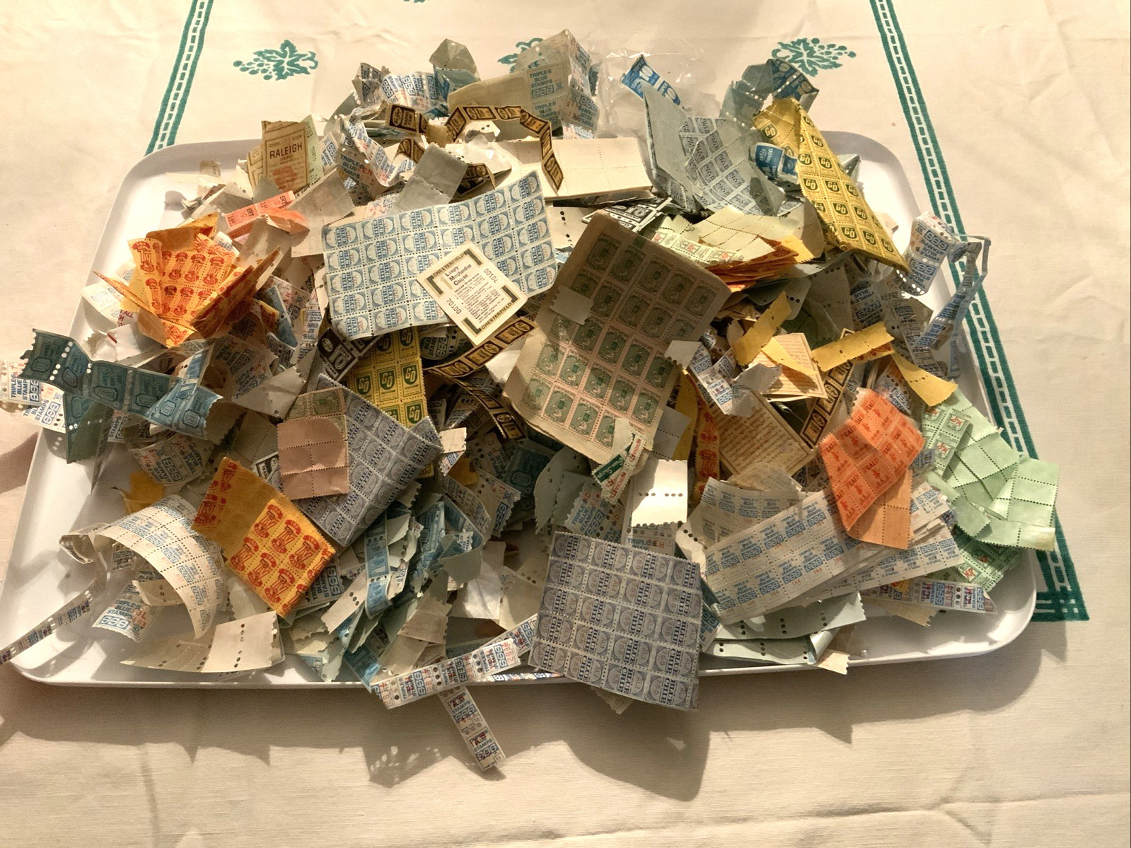 1000+ Green 2 Guys Holden Merchants Plaid Blue Chip Triple S Top Value Stamp Lot