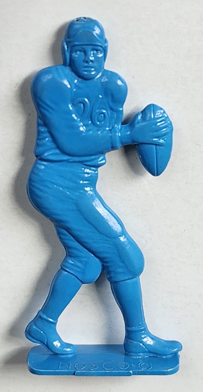 1949 Vintage Premium Cracker Jack Prize Toy Football Quarter Back Stand Up NOSCO