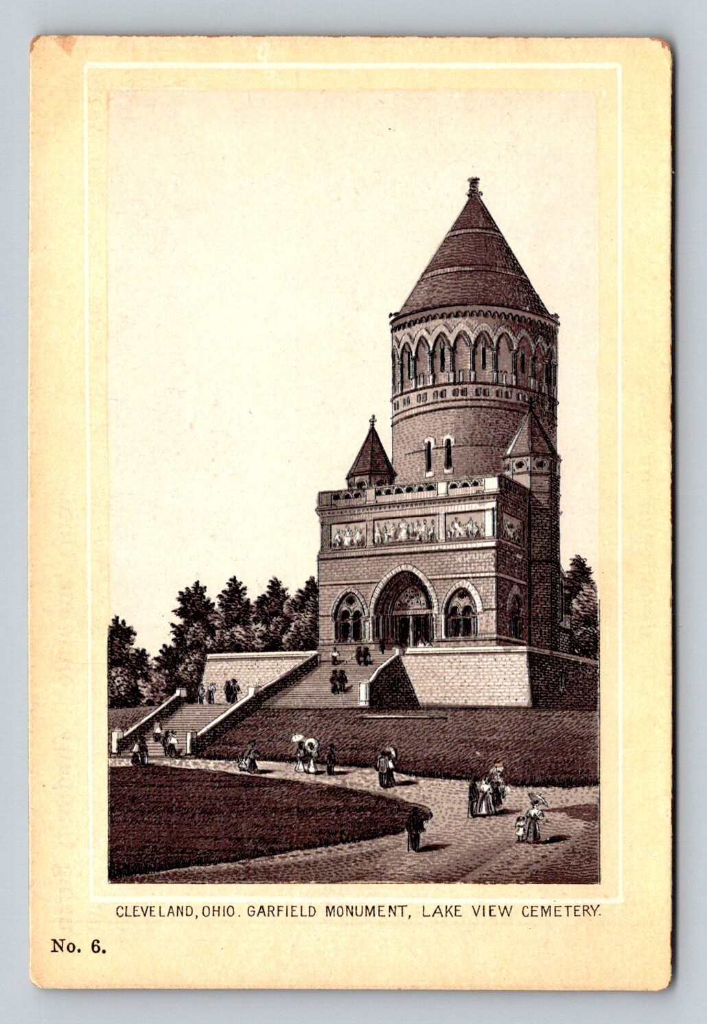 Garfield Monument Lake View Cemetery Cleveland Ohio Dr Hartman P450