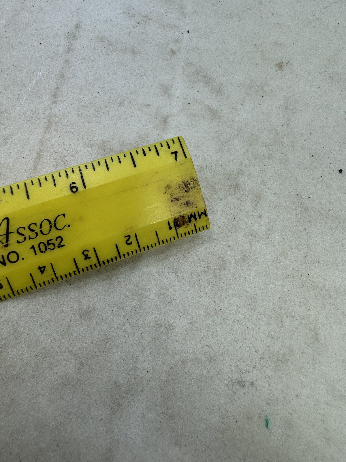 Vintage Athens Federal Savings & Loan Assoc. Advertising Plastic Ruler
