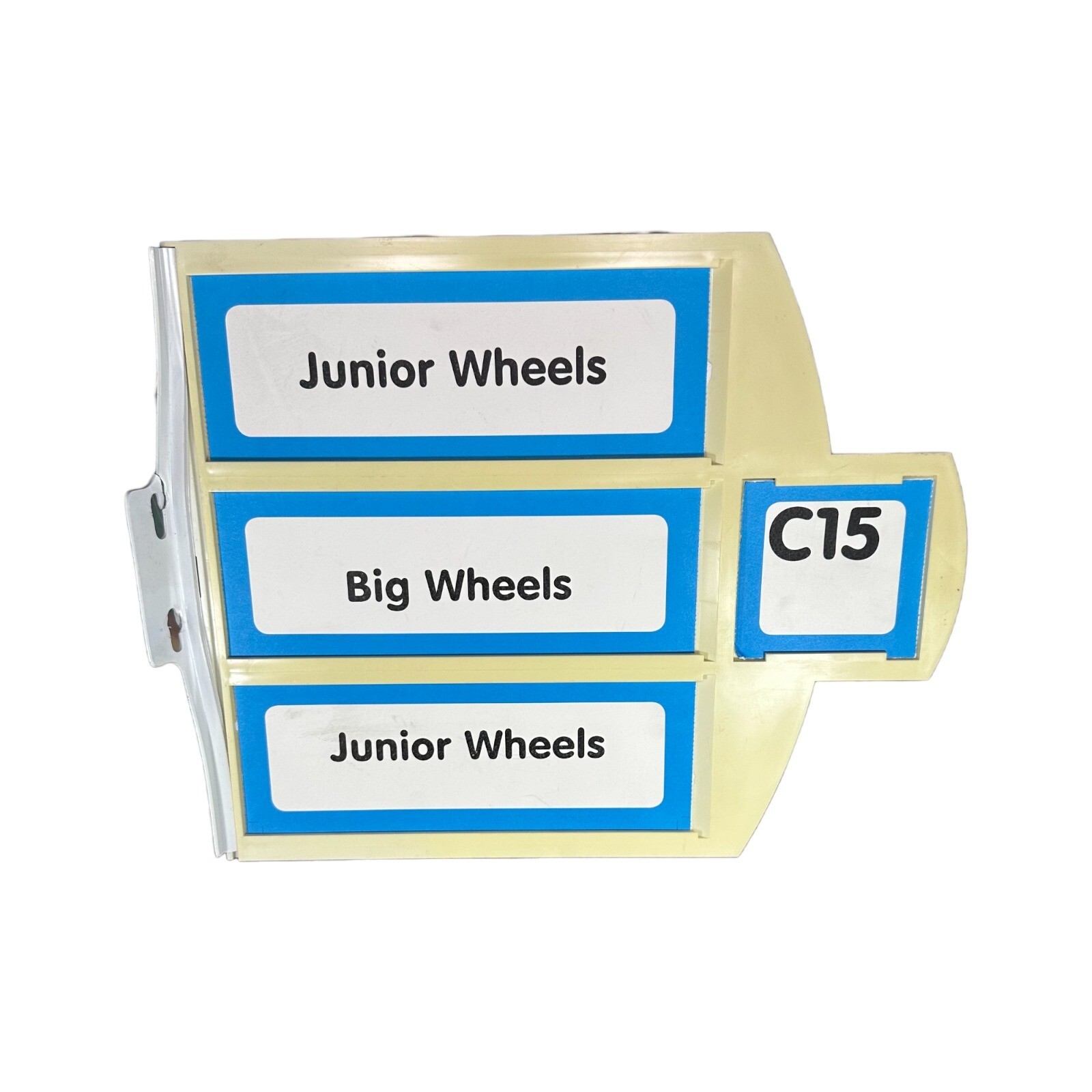 Toys R Us True Aisle Sign C15 Junior Wheels, Big Wheels, Junior Wheels