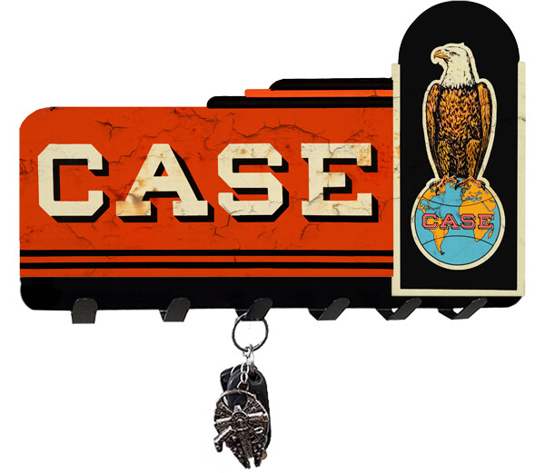 Case Agency Laser Cut Out Metal Key Holder 12×8