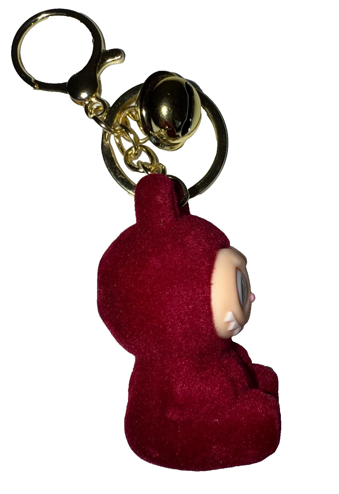 Internet Famous Flocking Fabric Plush Doll Figure Toy Keychain Pendant Gift
