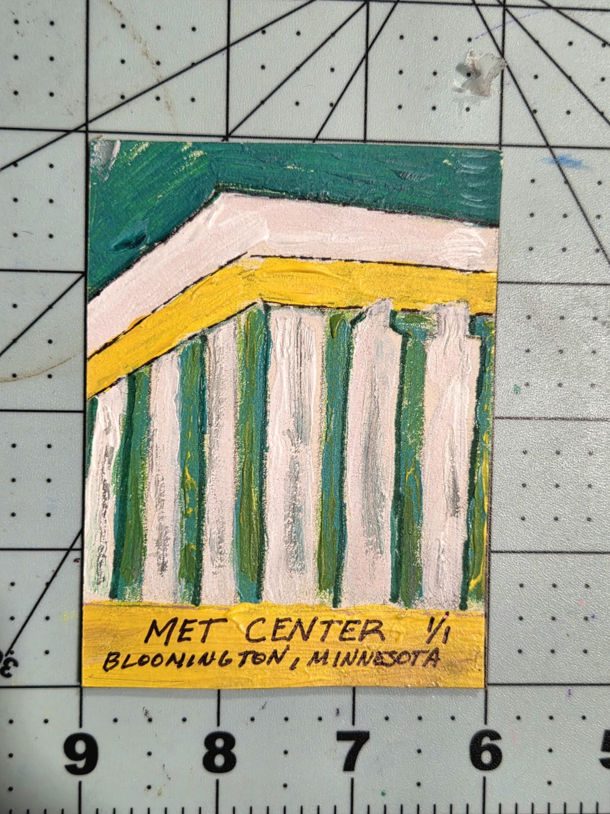 Met Center Bloomington Acrylic 1/1 3×4