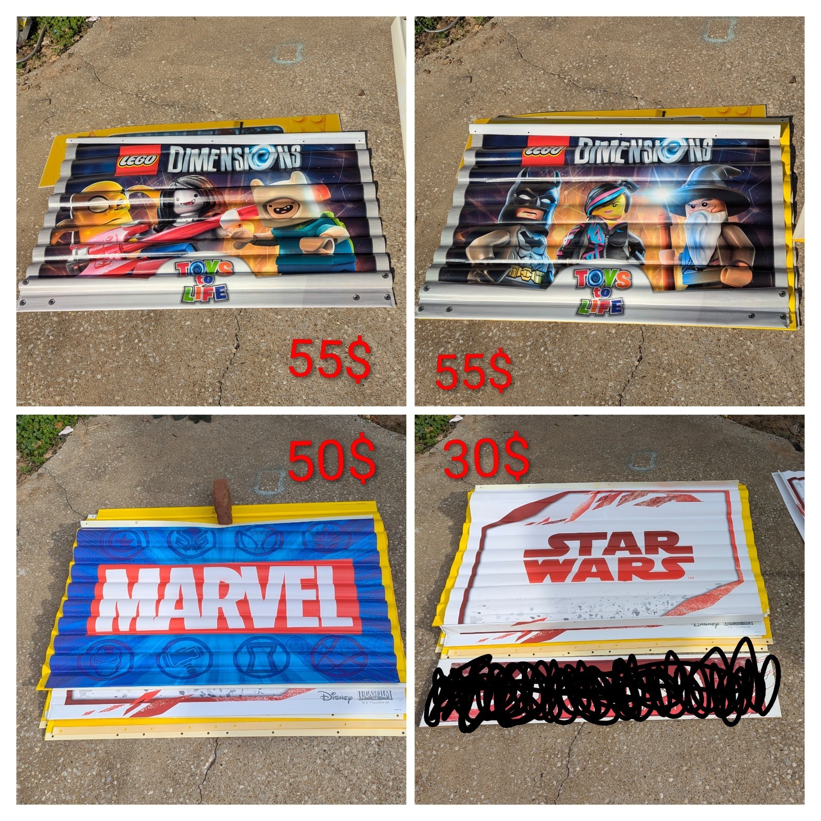 Lego Toys R Us Store Display Posters 4ft By 3ft