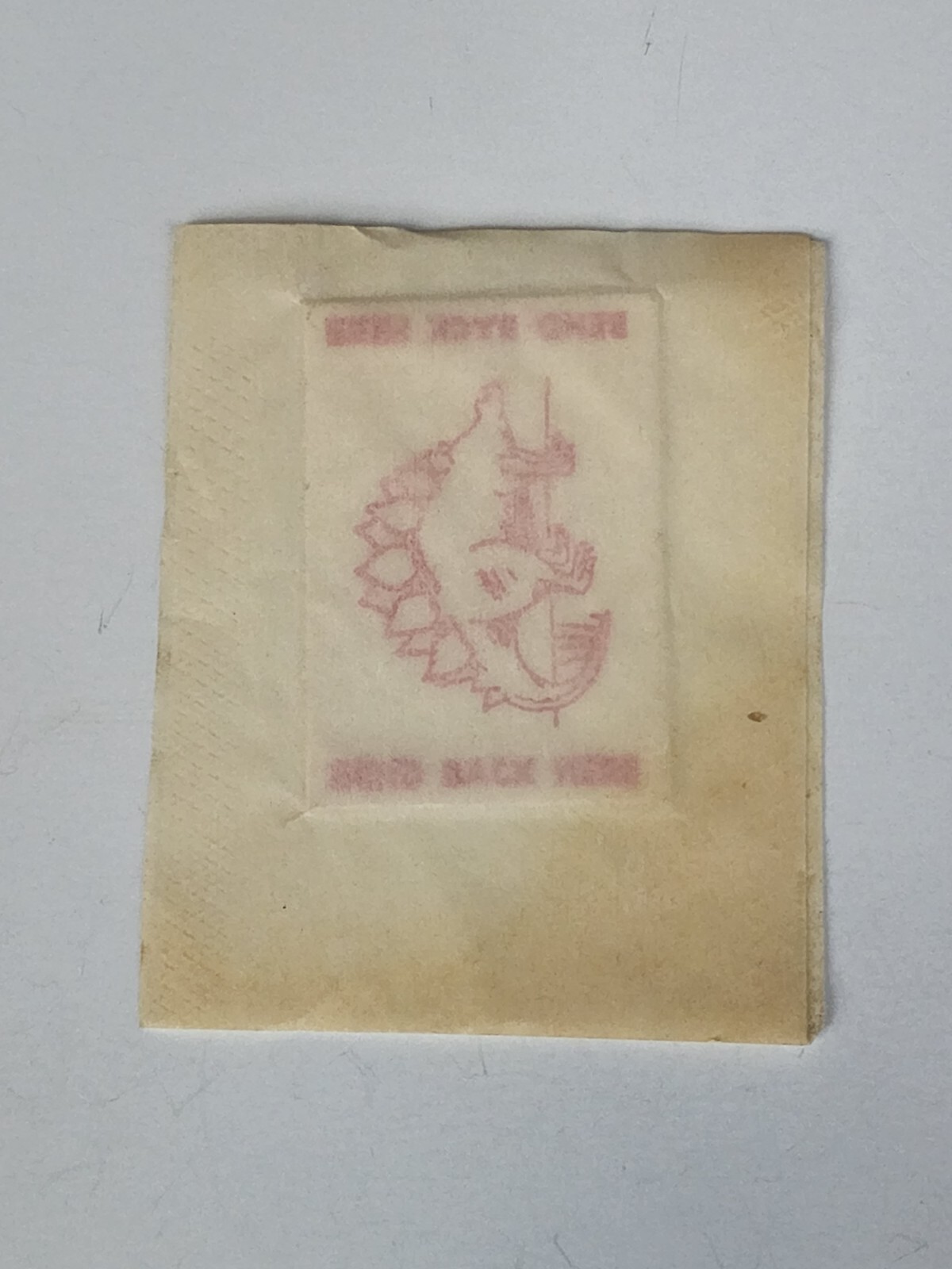 1979 Vintage Stegosaurus Fortune Teller Premium Cracker Jack Prize Toy