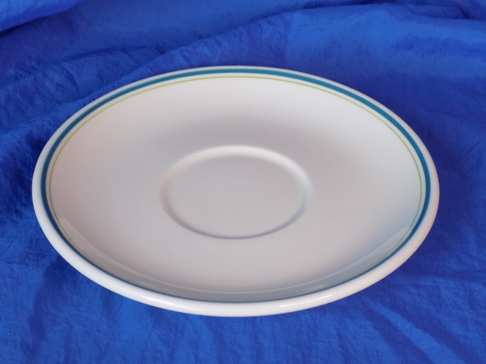 Walker China MARINE MIDLAND BANK Oversize Coffee Cup & Saucer Set x2 PROMOTIONAL