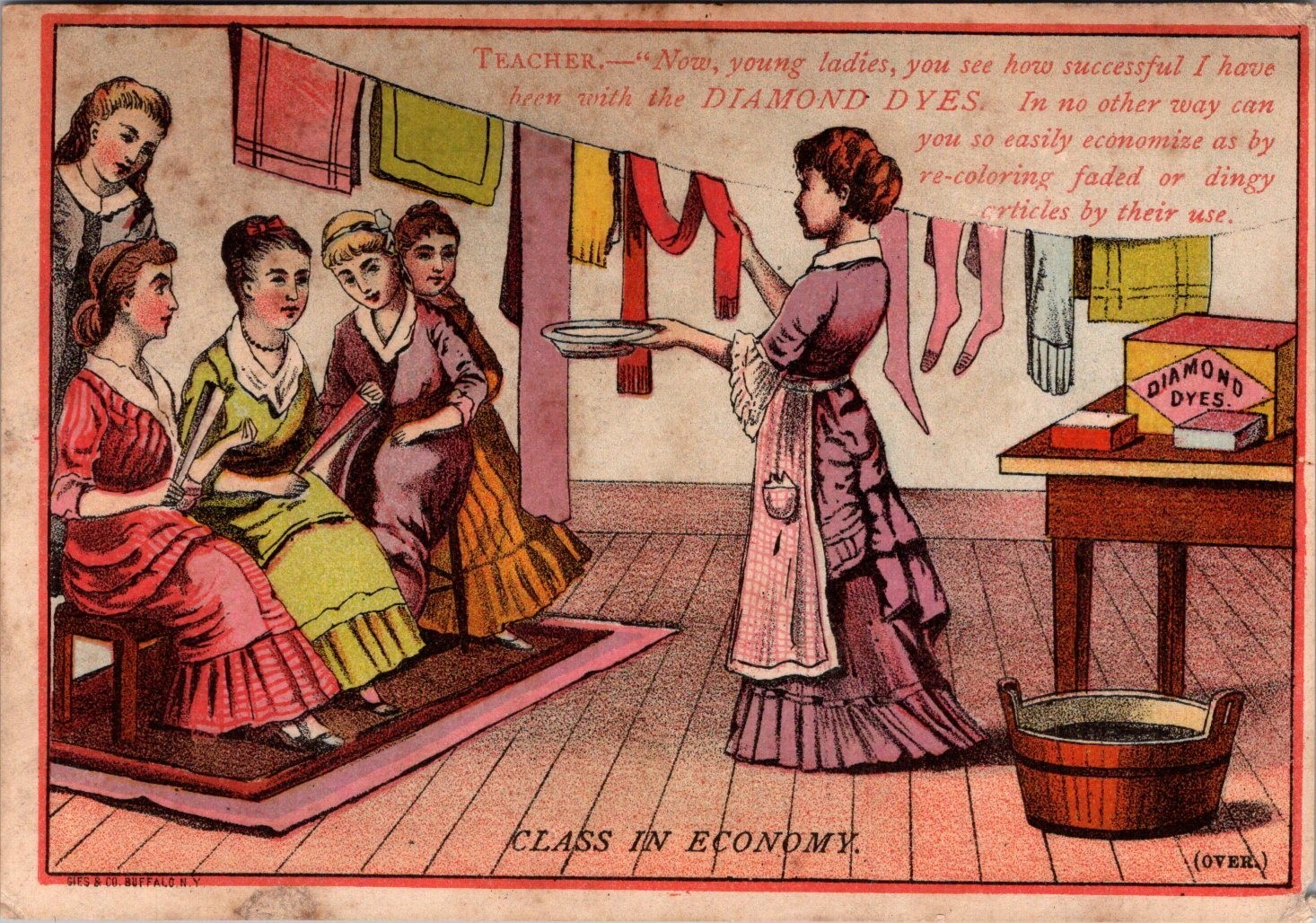 Johnson Barney Cortland New York NY Diamond Dyes Women Economy Class SPV1