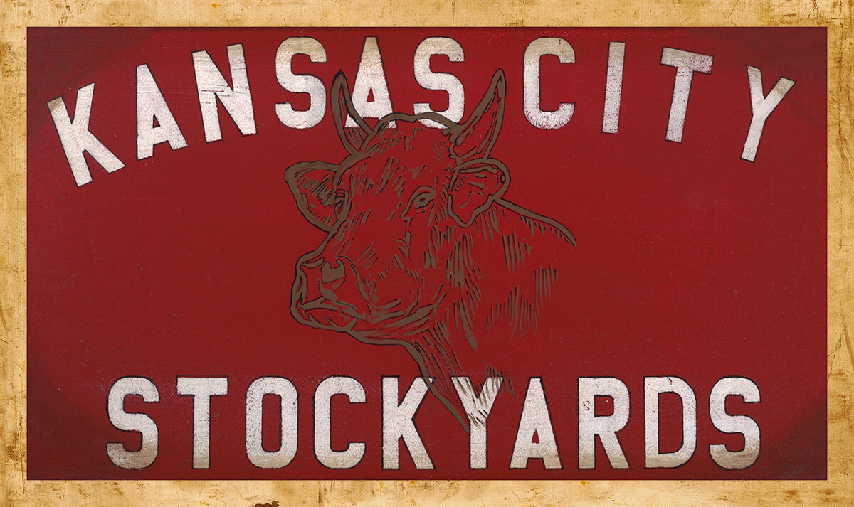 KANSAS CITY STOCKYARDS SIGN