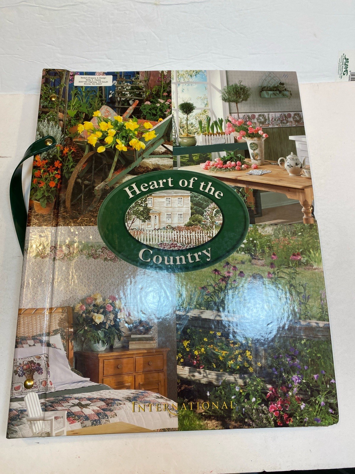 Heart of the Country International Sample Book Wallcovering Paper Vintage Floral