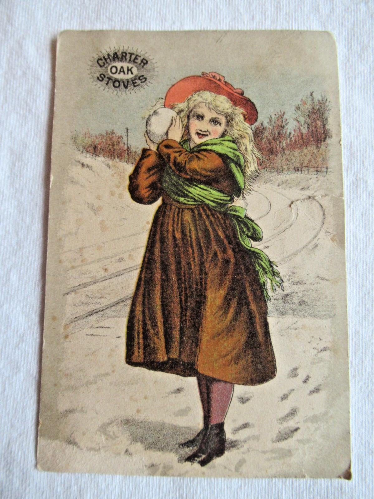 5 Victorian Trade Cards: Charter Oak Stoves, Standard Java Record & 2 Hoyt’s +