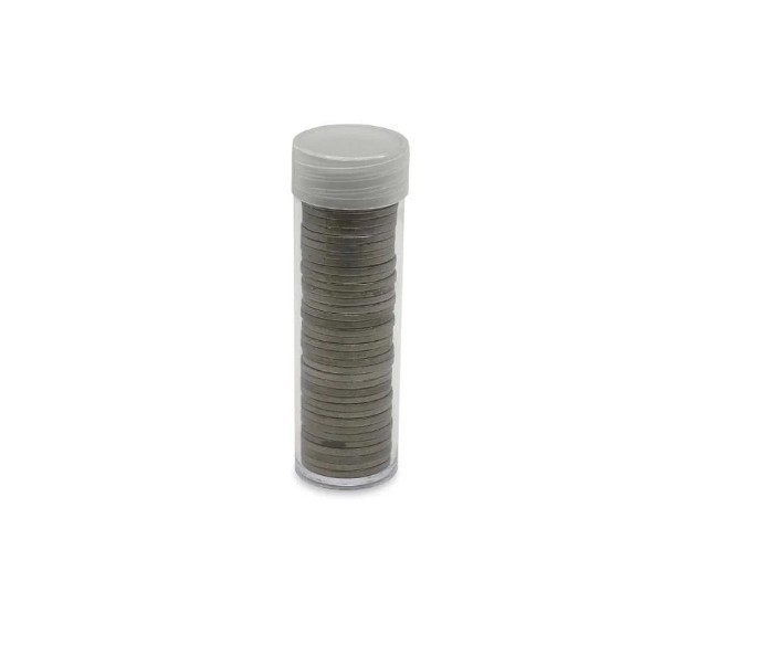 BCW Coin Holder Tube Round Clear Plastic Cent to Silver Dollar Tubes 7 Size Case