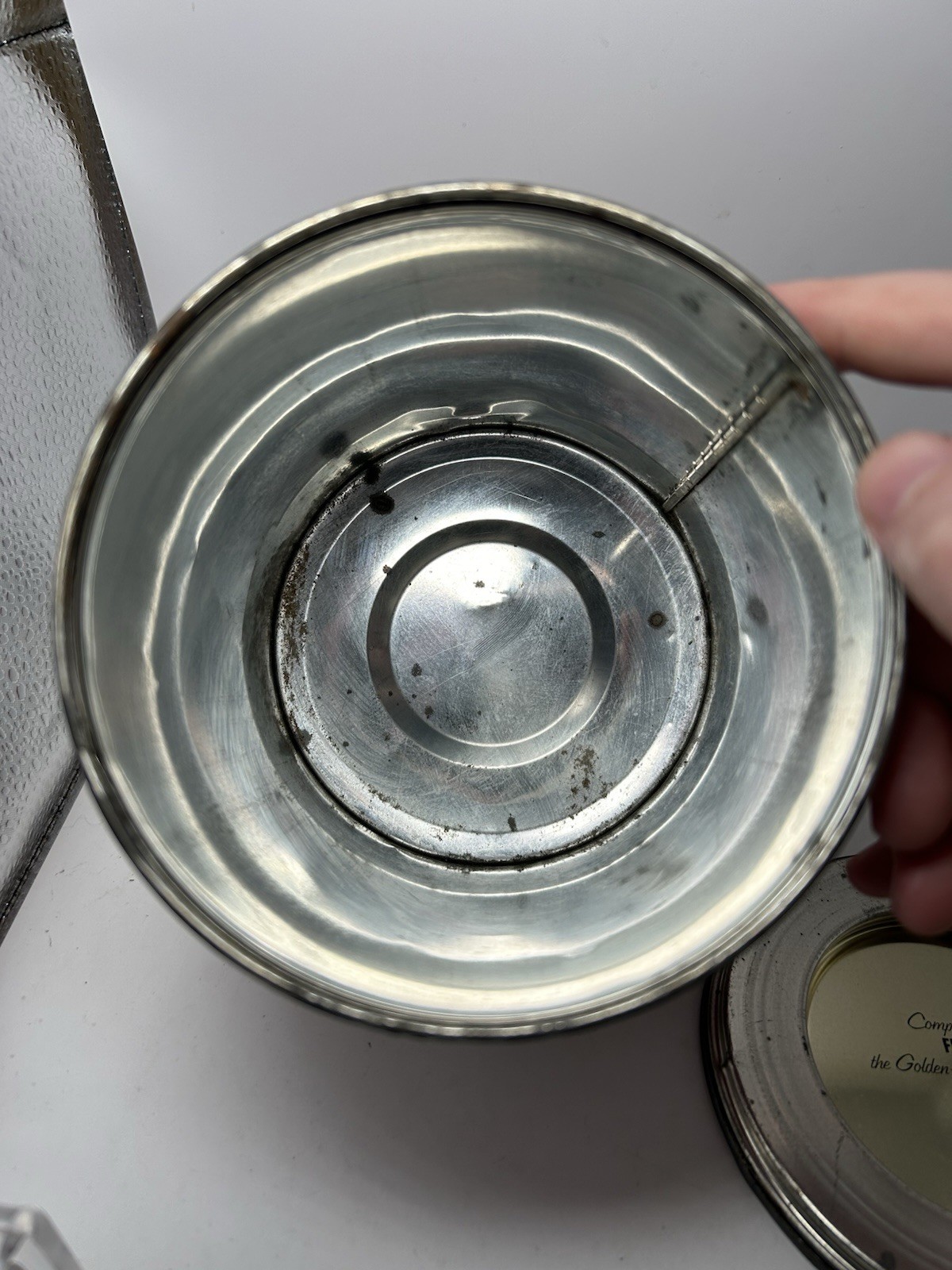 Vintage Procter & Gamble Fluffo Shortening Tin