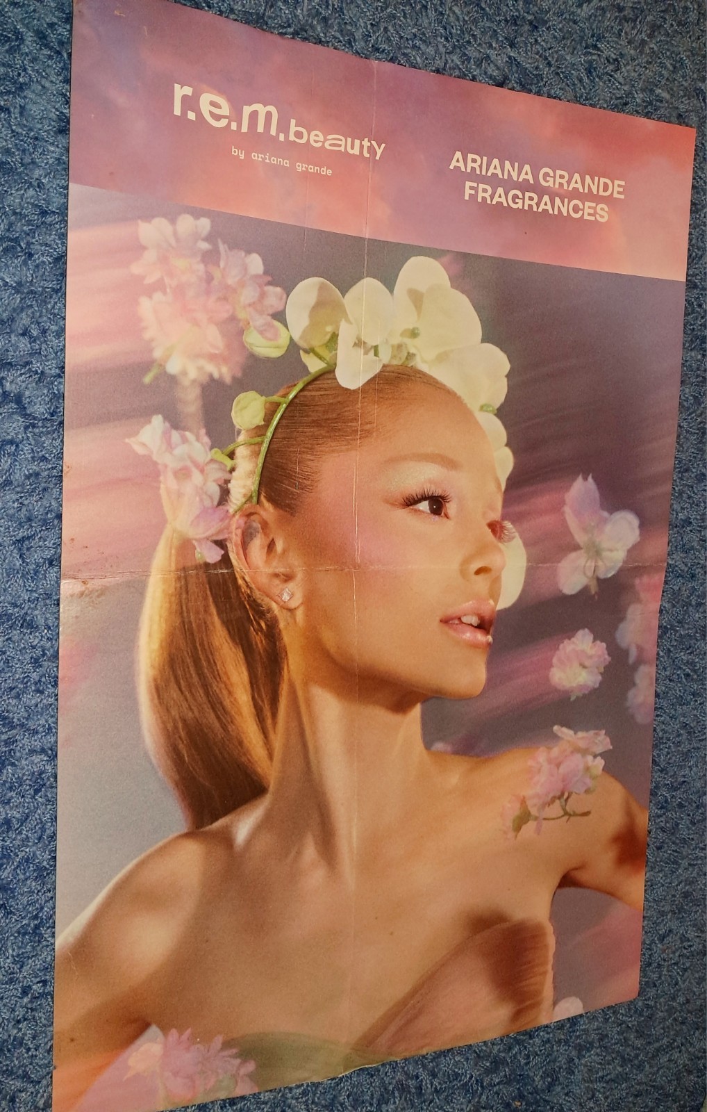 Ariana Grande REM Beauty 3 FT PROMO DISPLAY Ulta Arianator Christmas Gift Ideas