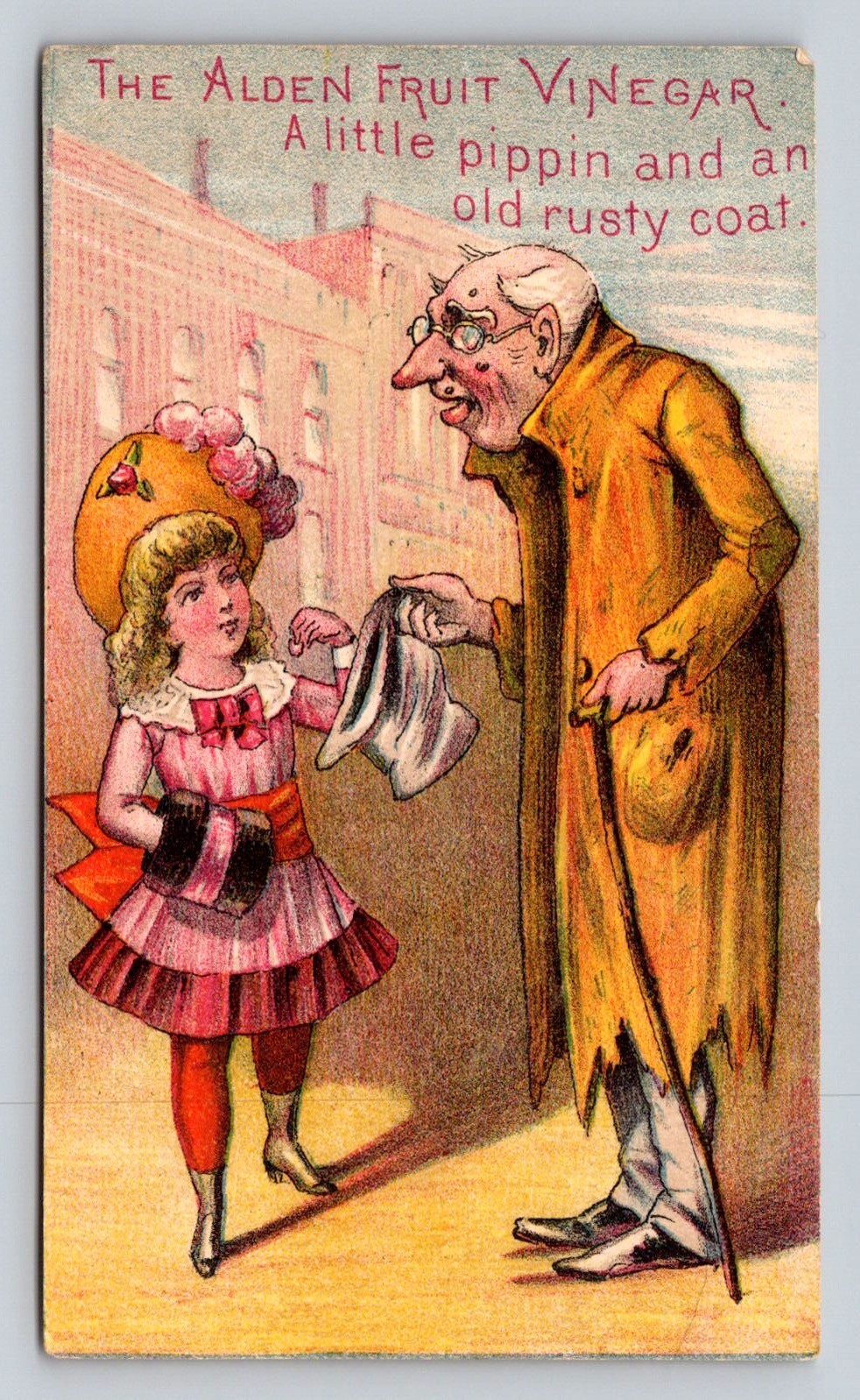 Alden Fruit Vinegar Girl Old Man J O Vermillion Groceries Washington DC P84
