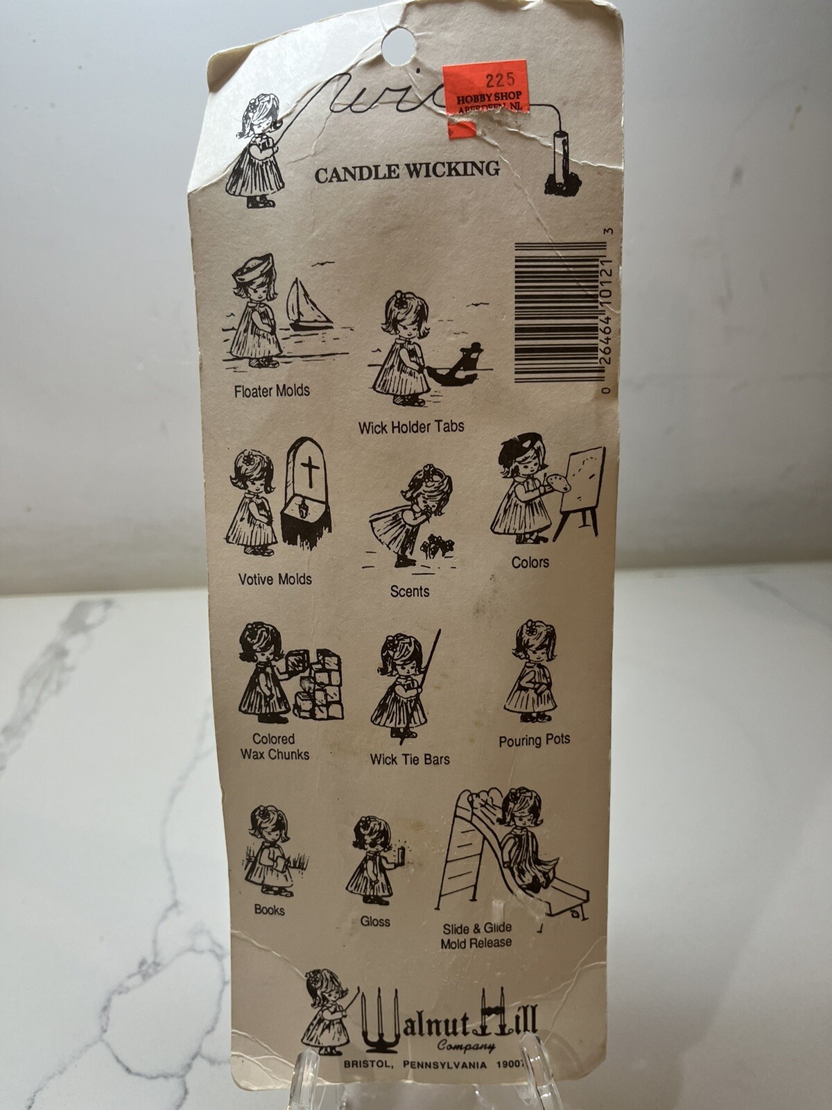 Vintage Thermometer Candle Making Explosion Resistant Mold Craft Advertising