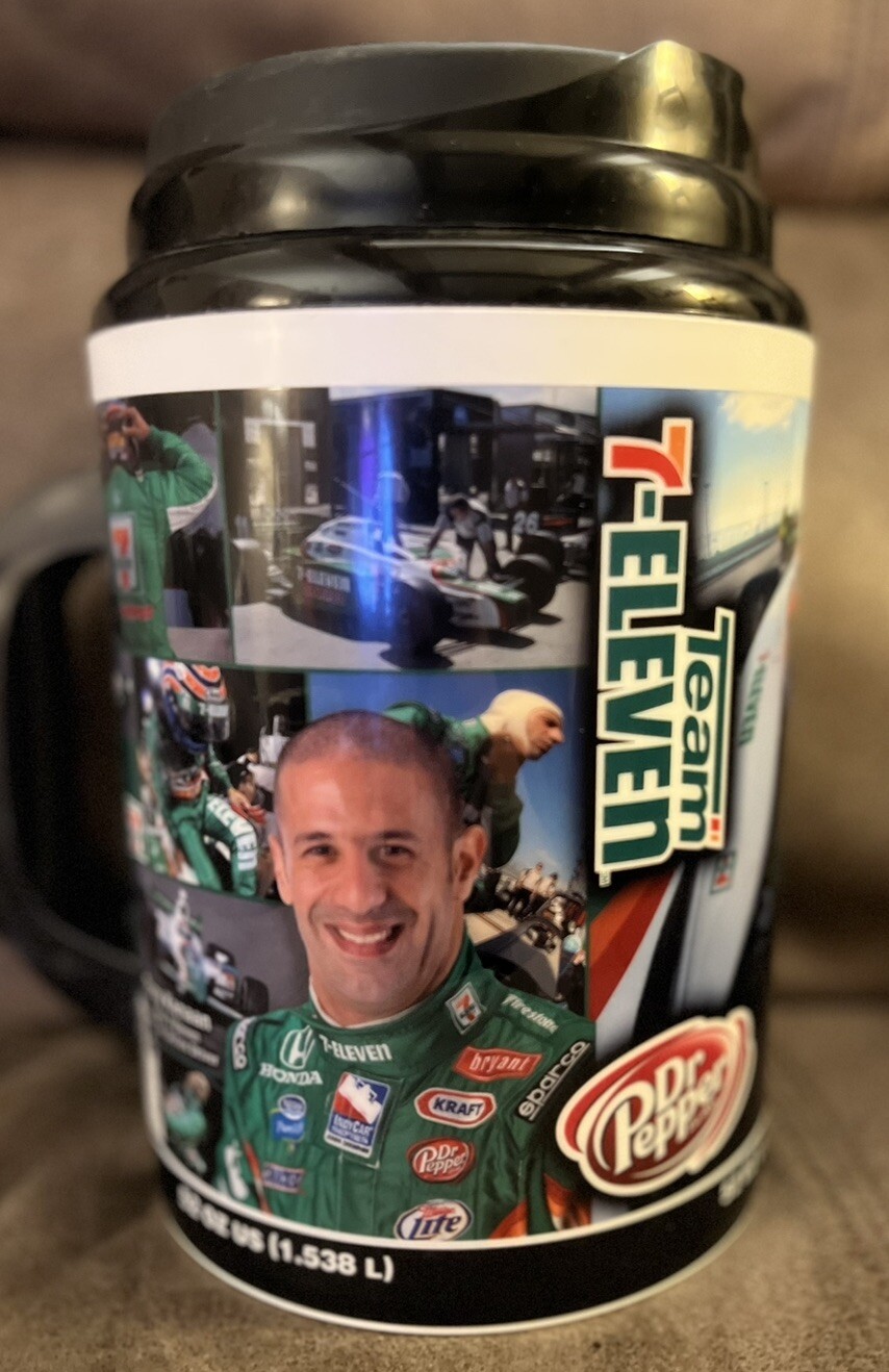7-11 Xtreme Gulp Big Gulp 52 Oz Insulated Cup 2009 Tony Kanaan