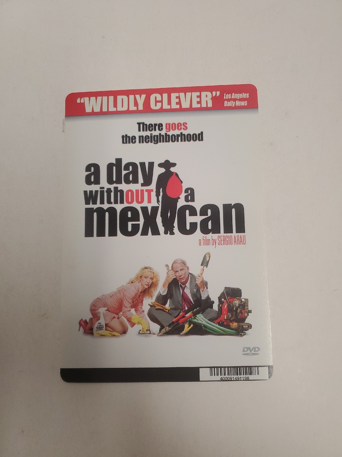 A Day Without A Mexican BLOCKBUSTER DVD BACKER CARD ONLY 5.5″X8″