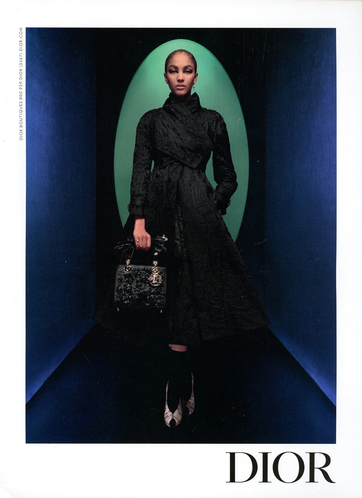 DIOR magazine AD #450 OOP 2023 ANA OLIVEIRA ~ CHECK PICTURE LEFT BOTTOM CORNER