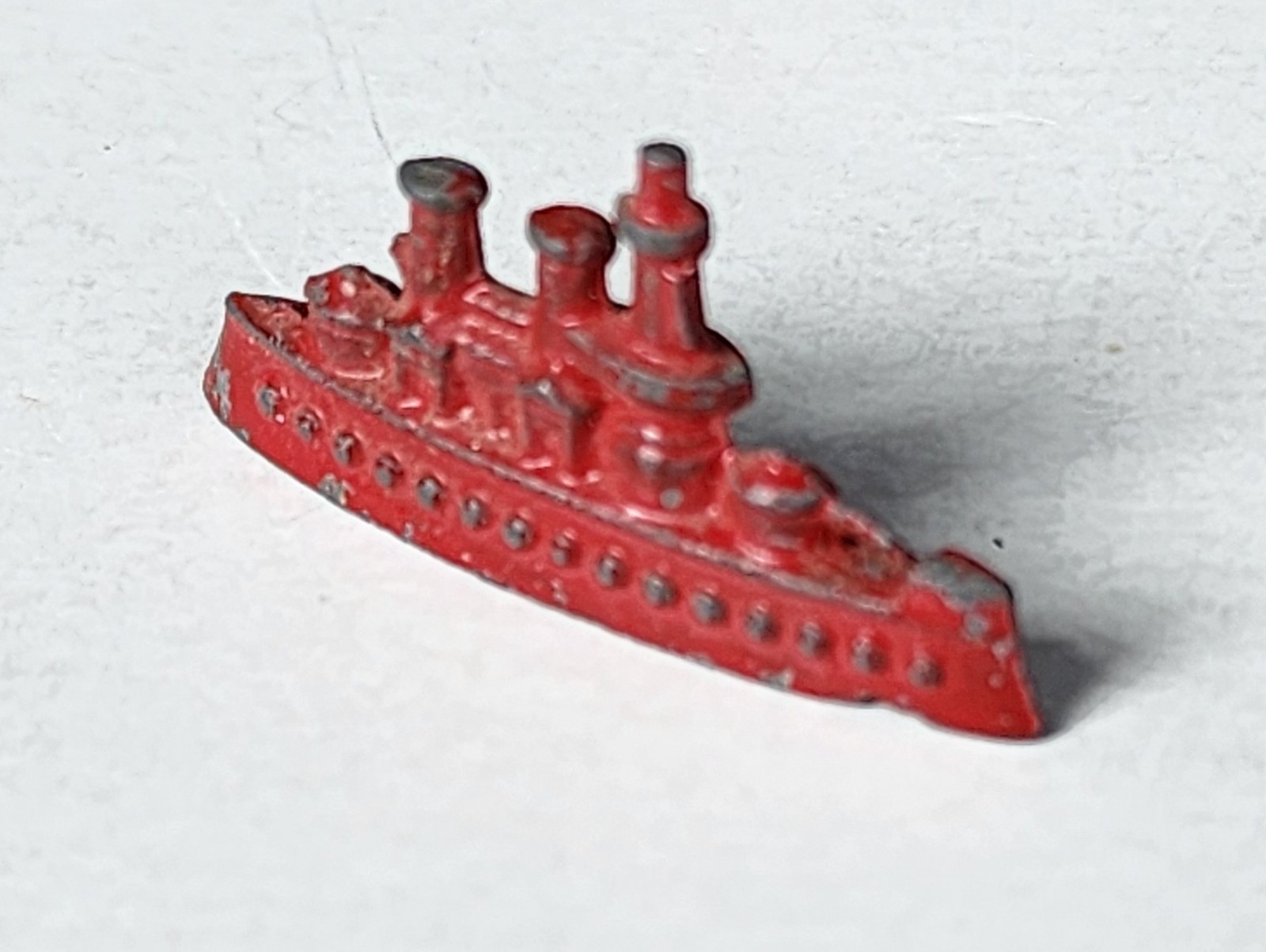1924 DOWST Vintage Premium Cracker Jack Prize Toy Battle Ship