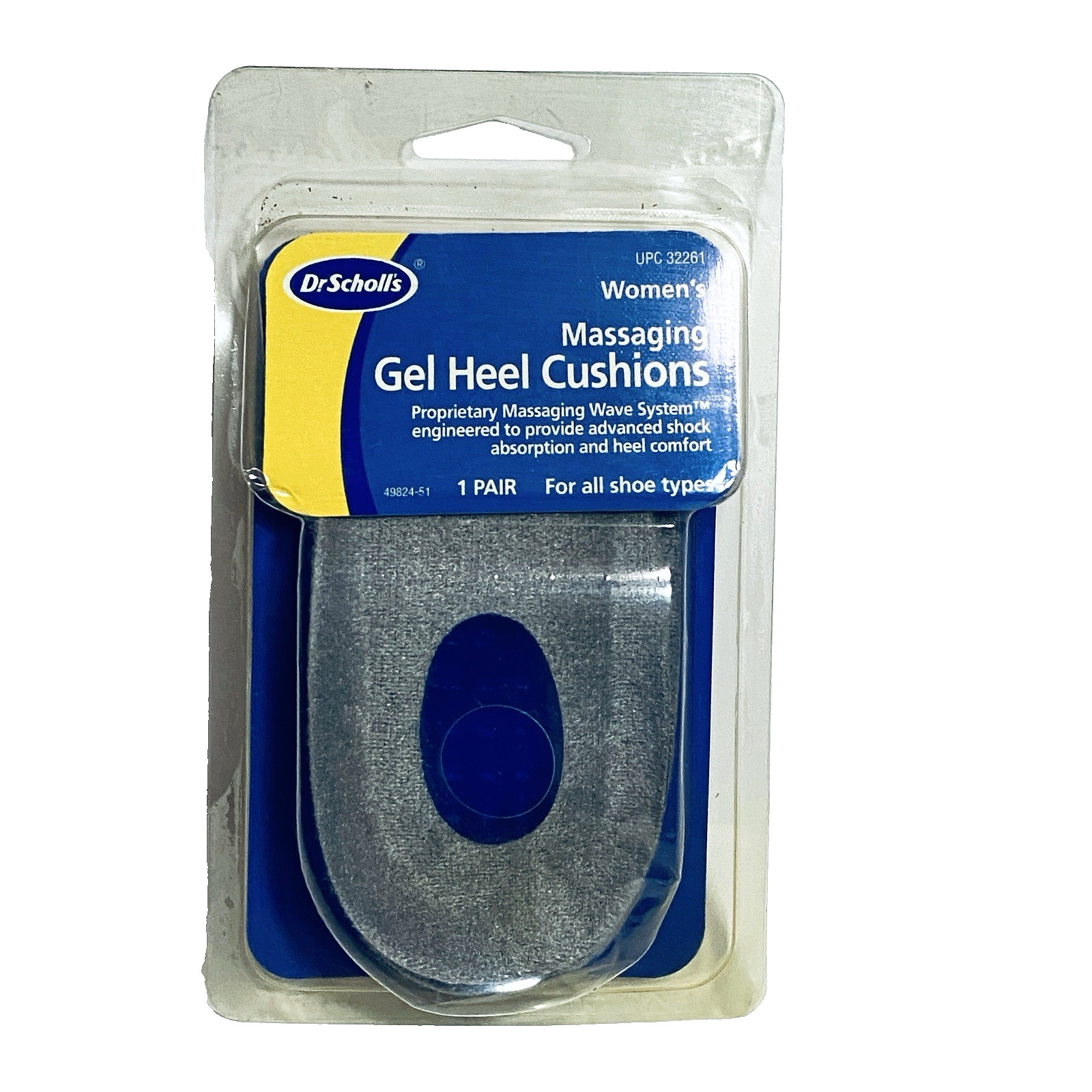 Vtg Retail Merchandise 1998 Sealed Dr. Scholl’s Gel Heel Cushions Collectors p