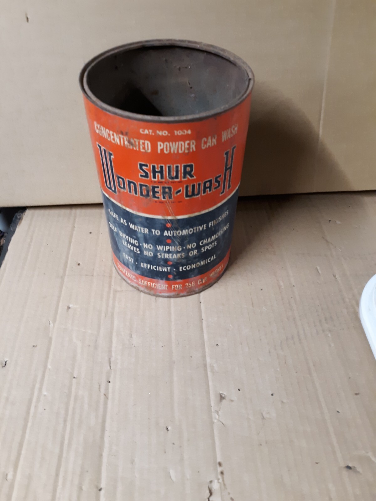 Shur Wonder Wash Tin Large 10 inch 4 pounds