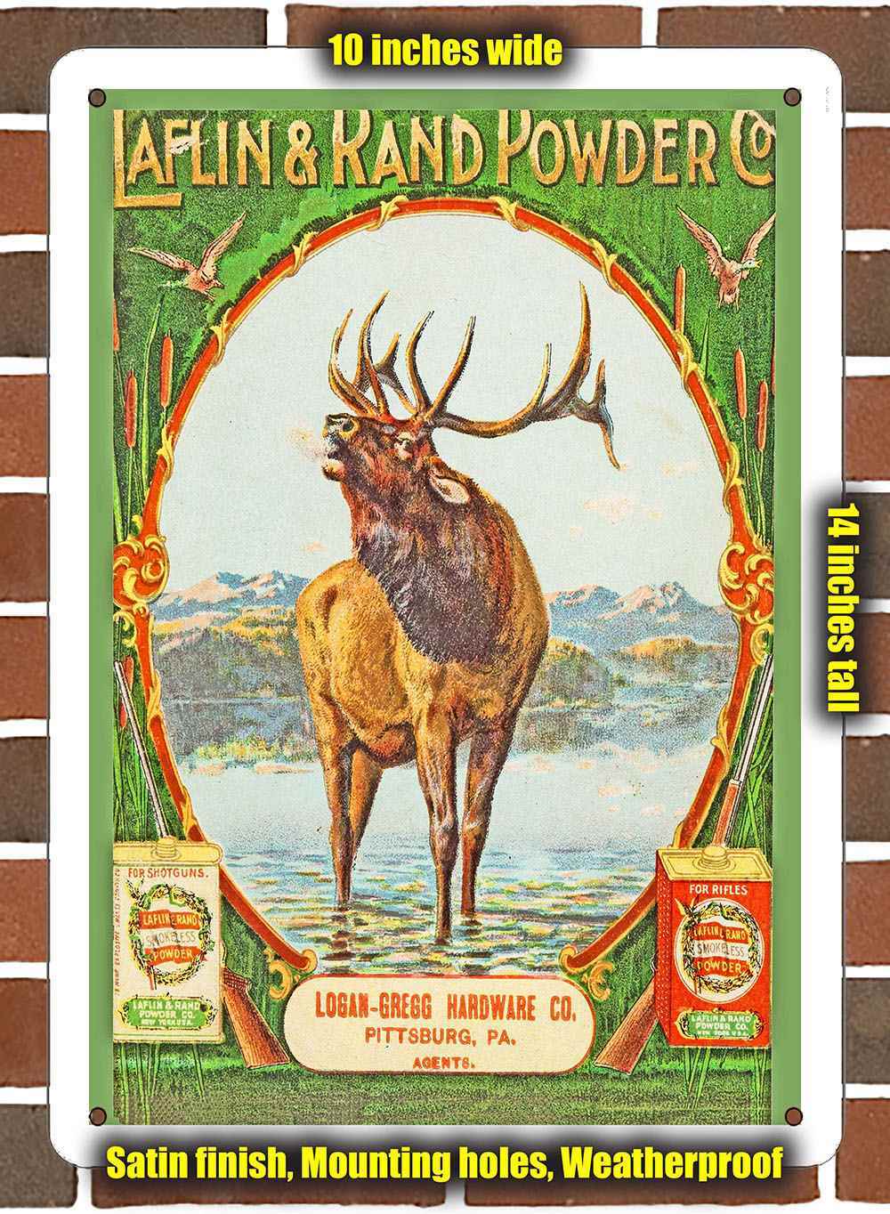 Metal Sign – 1900 Laflin & Rand Powder- 10×14 inches