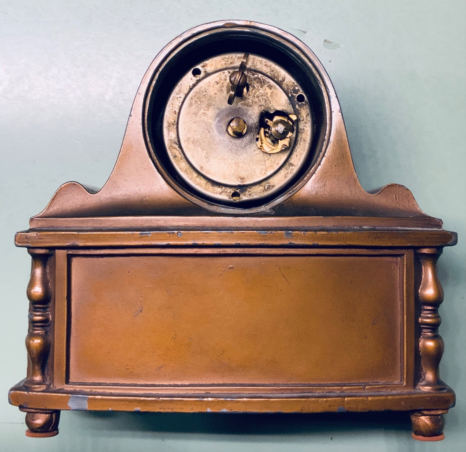 Antique Advertising CHELSEA EXCHANGE BANK NEW YORK CITY New Haven Clock Co.