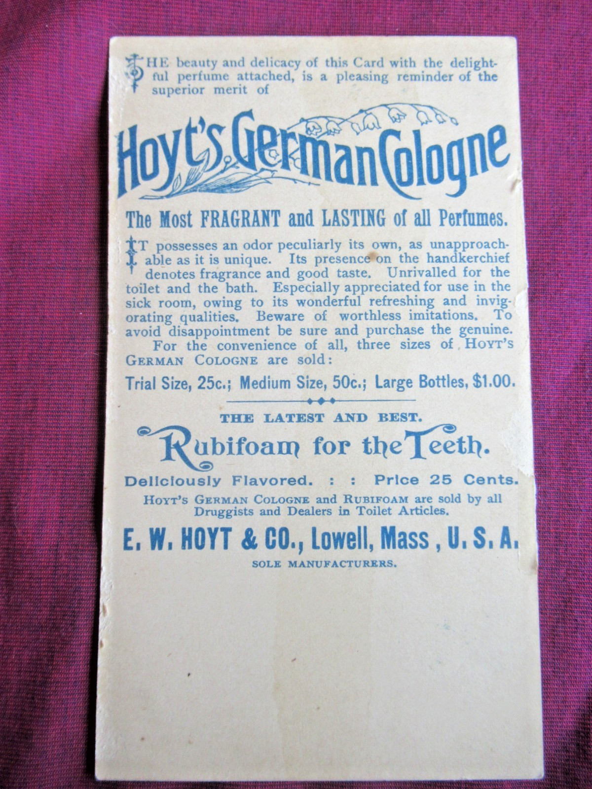 5 Victorian Trade Cards: Charter Oak Stoves, Standard Java Record & 2 Hoyt’s +