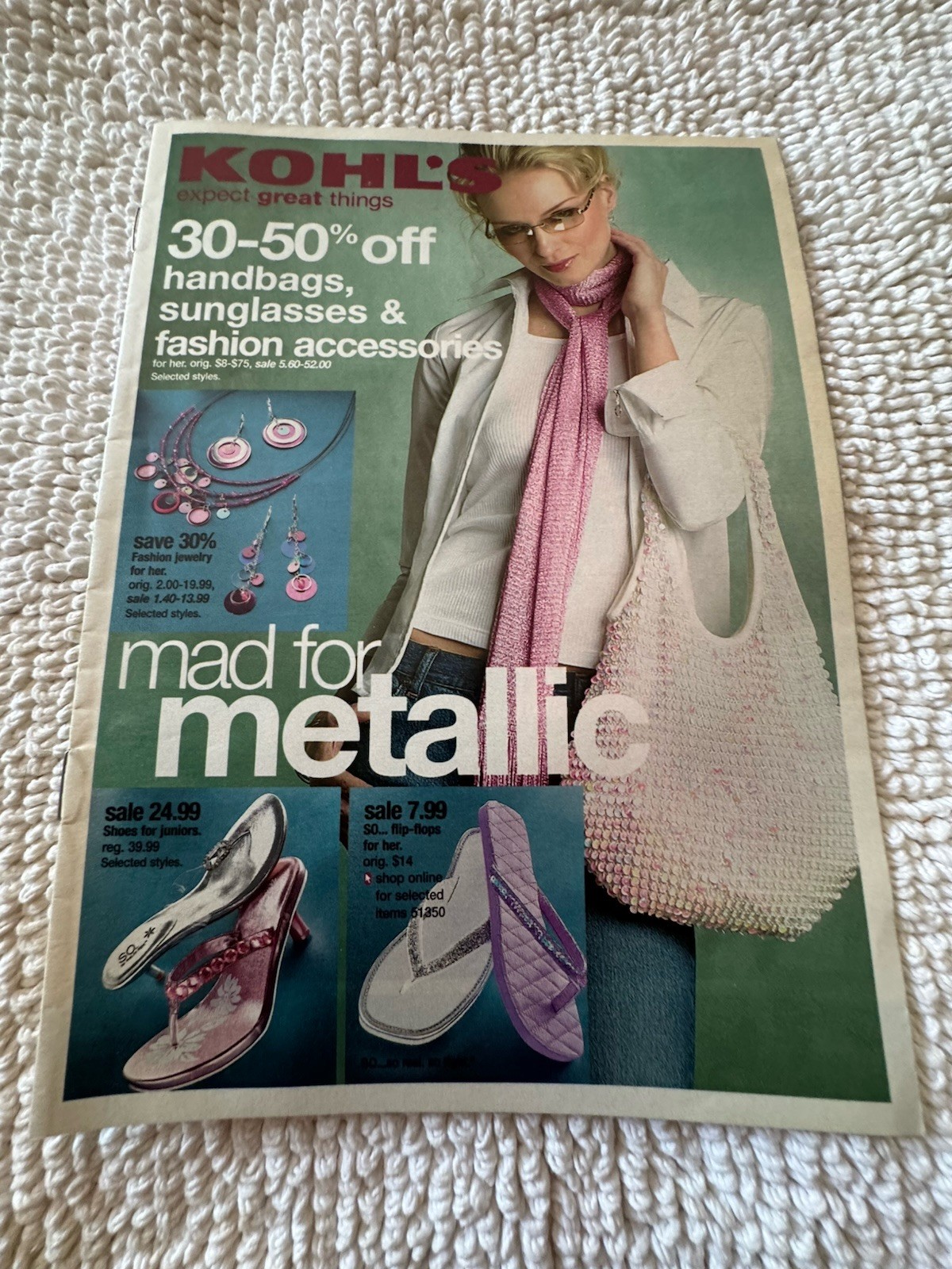 Kohl’s Insert 2005 MAD FOR METALLIC 20 Pages EXCELLENT