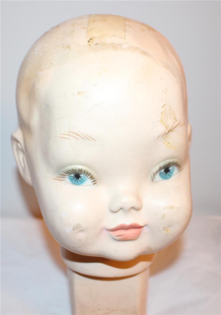 1950’s Store Mannequin Boy Head 10″ H