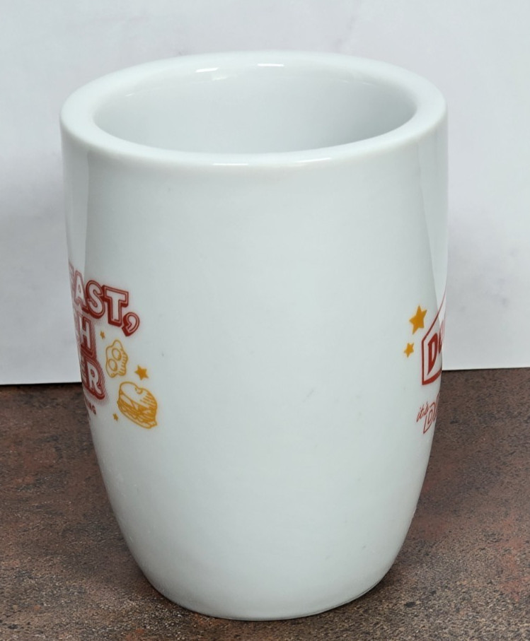 Dennys Coffee Mug Diner Time Breakfast Lunch Dinner & Everything In Between 4”