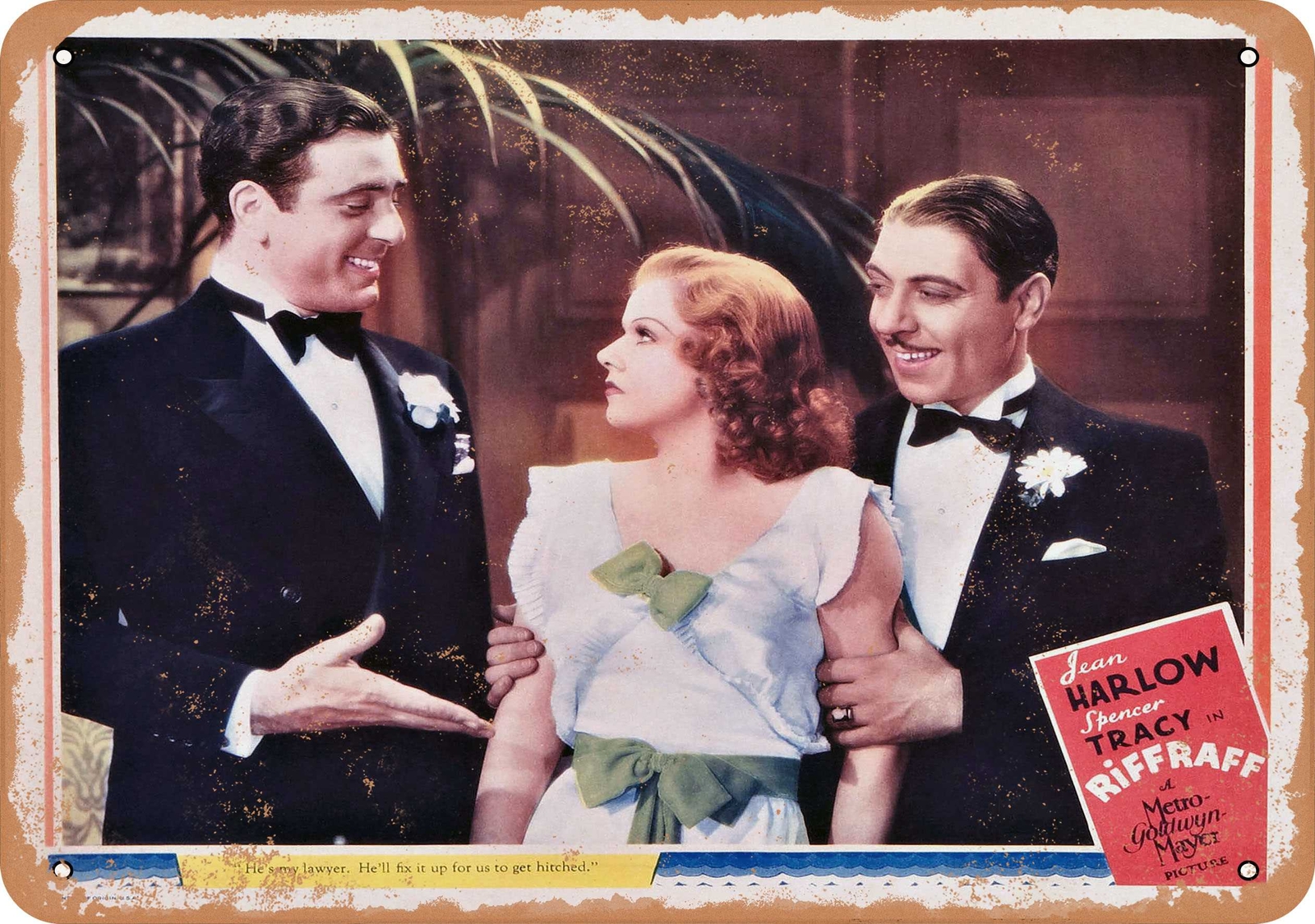 METAL SIGN – Riffraf (1936) 5 – Vintage Look