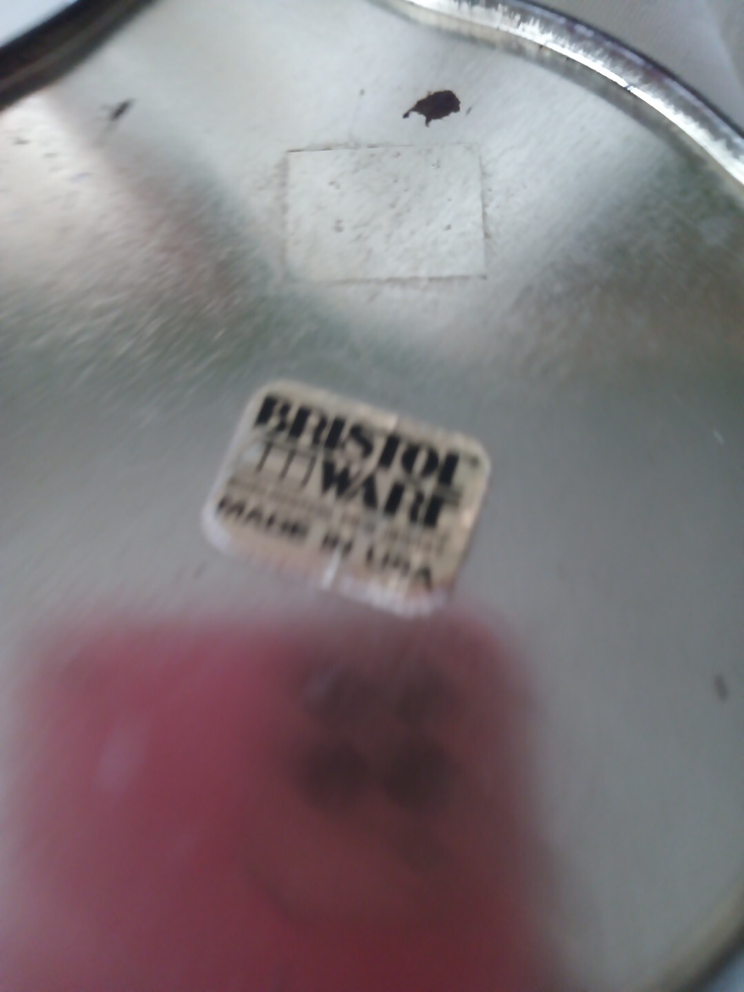 Bristol Ware Vintage Tin Made In USA