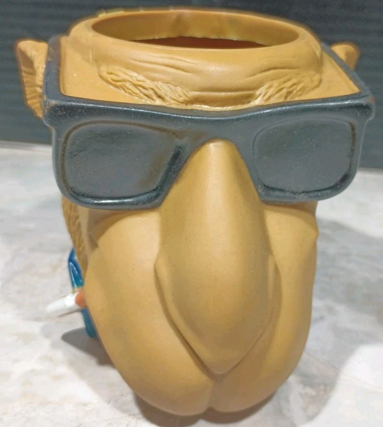 Vintage 1991 JOE CAMEL Cigarette Mascot Koozie Beer Soda Can Holder Kool Buddies