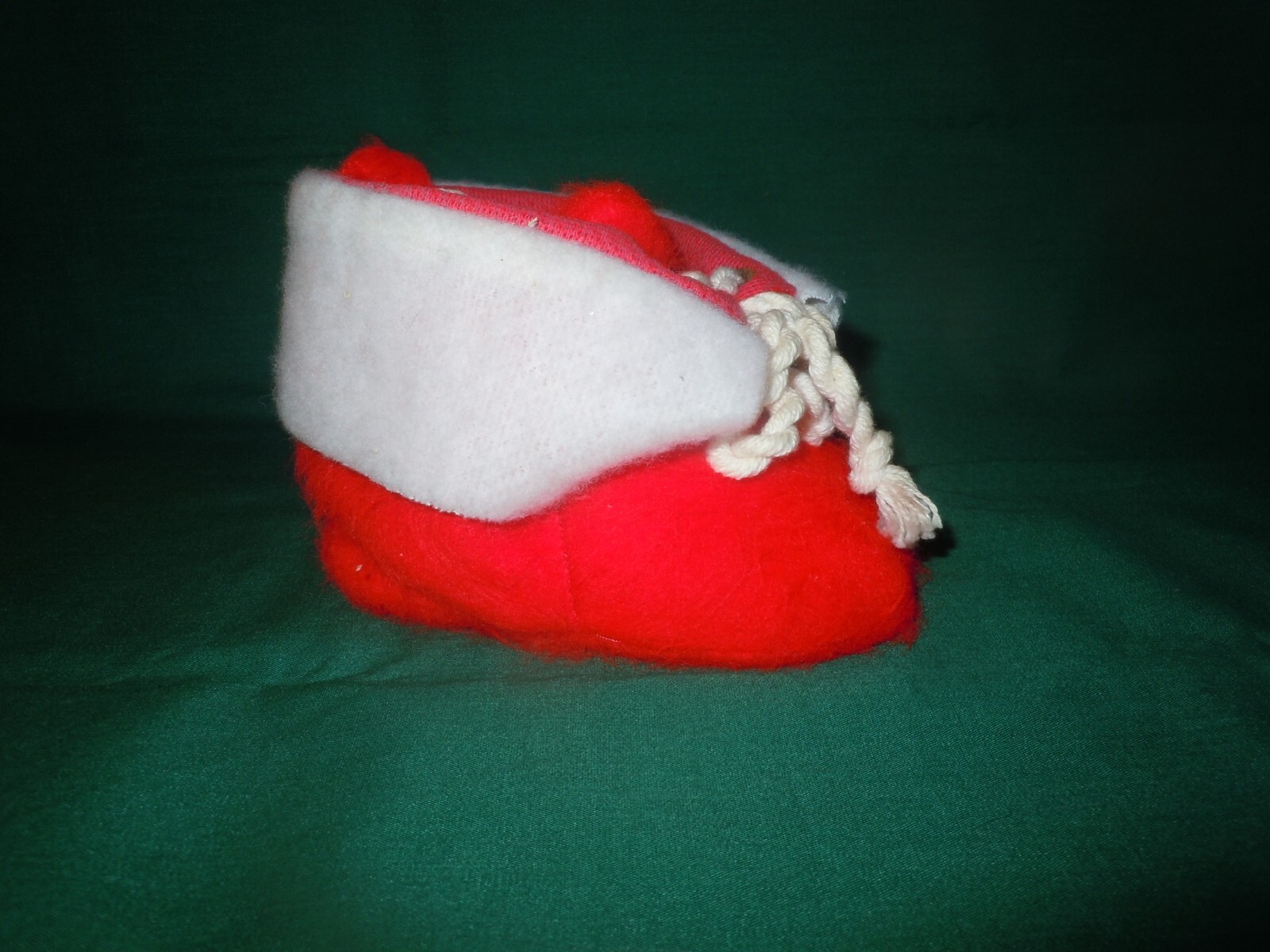 Vtg 1960’s Barton’s Candy Brooklyn NY Christmas Boot Candy Container